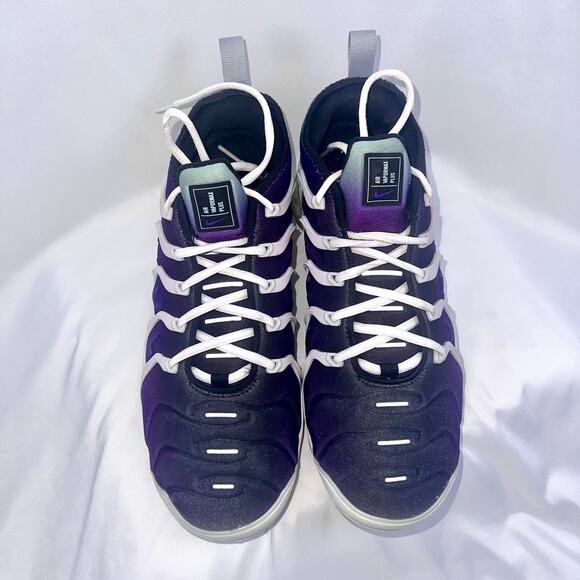 Nike Air VaporMax Plus VM Purple Teal Gradient White Cage Mens Sz 10 924453-101 main image 13